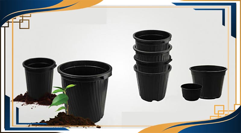 گلدان پلاستیکی گلخانه ای