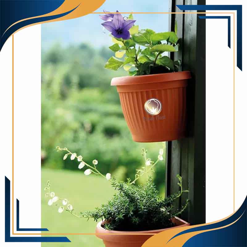 گلدان پلاستیکی دیواری