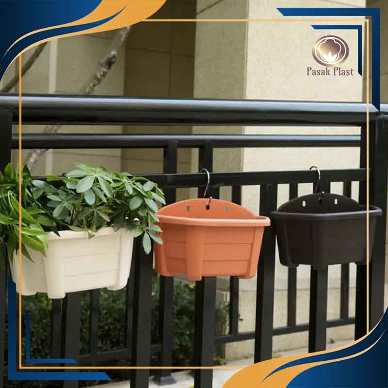 گلدان پلاستیکی دیواری