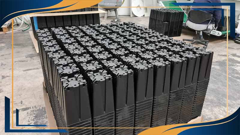 گلدان پلاستیکی گلخانه ای