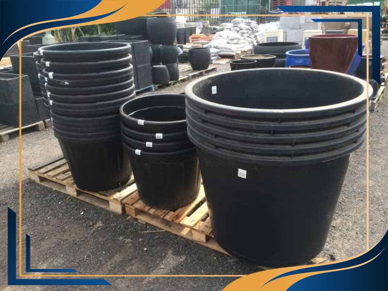 گلدان پلاستیکی گلخانه ای